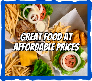 Great food at affordable prices in Kona, Hawaii at Keoki’s South Kona Grindz Ono Fish And Chips